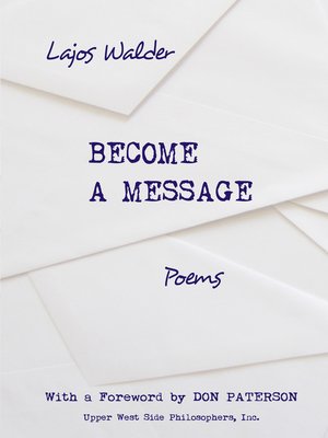 cover image of Become a Message